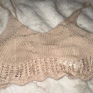 Crotchet crop top